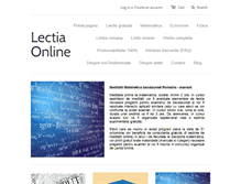 Tablet Screenshot of lectiaonline.com
